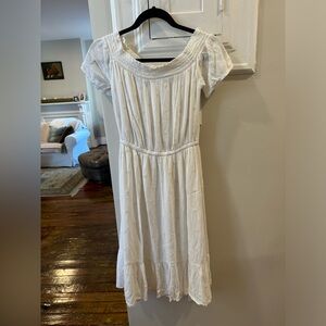 White off the shoulder Dress